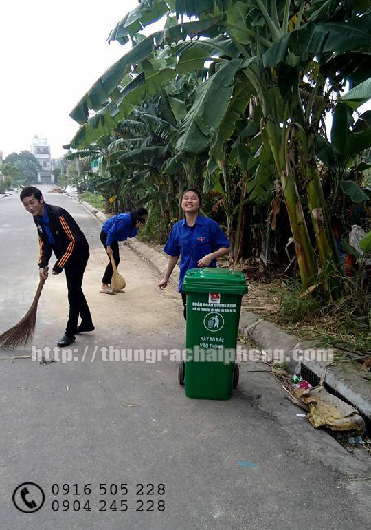 thùng rác công nghiệp tại hải phòng